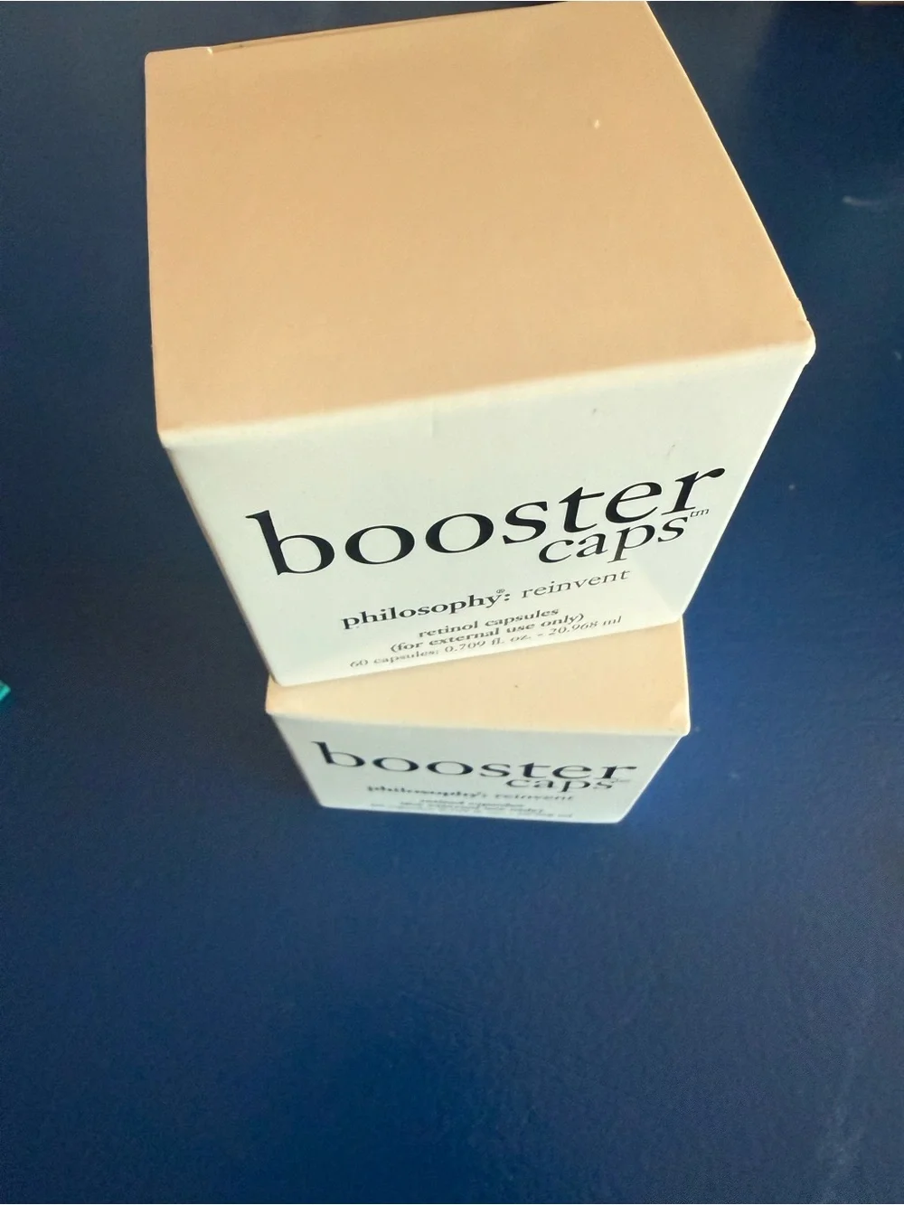 Philosophy Reinvent Booster Caps Retinol 60 Capsules NEW SEALED Skin Care